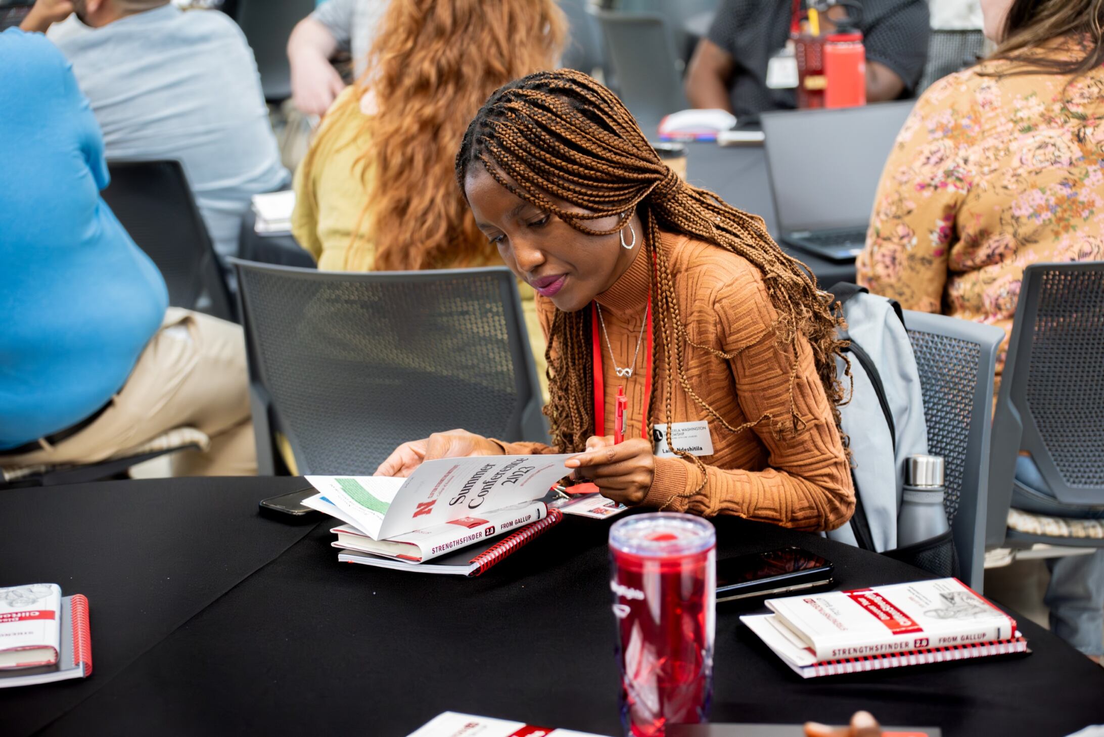 women at the summer conference