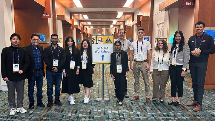 Nebraska Business students won the national Specialty Tool and Fastener Distributor Association (STAFDA) supply chain competition for the third time.