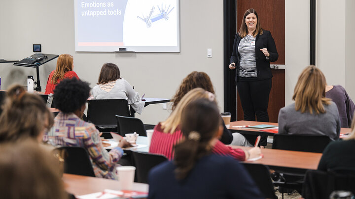 Amy Bartels, assistant professor of management at the University of Nebraska–Lincoln