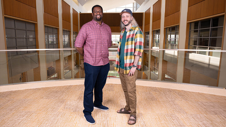 Andrew Hanna and Uchechukwu Jarrett