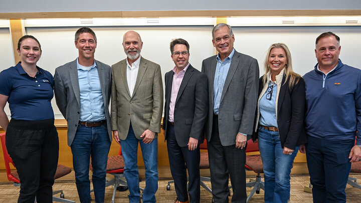  Finance Advisory Board members at the University of Nebraska–Lincoln provided additional funding for student scholarships at their meeting in April. They also issued a challenge to other boards to do the same.