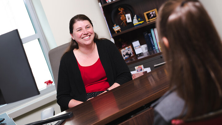 Jennifer Mostek advising.