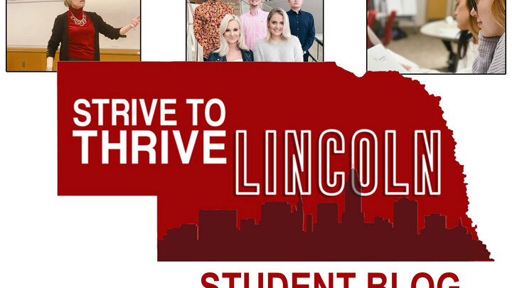 Strive to Thrive Lincoln digital sign