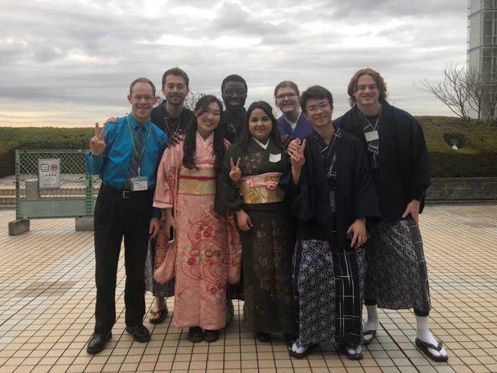 Students Studying in Japan