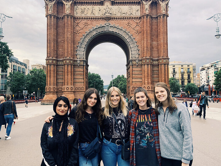 Students in Spain