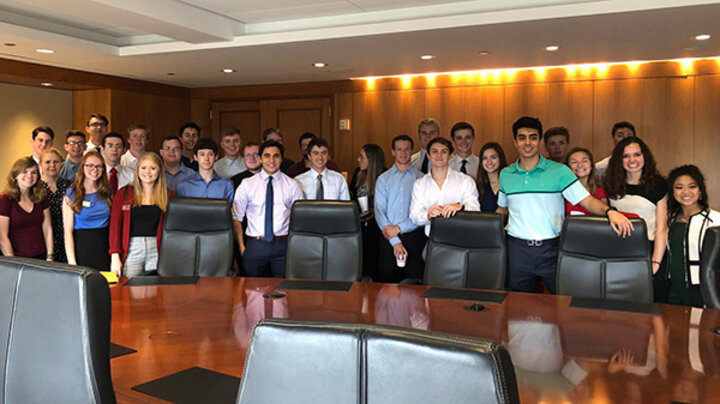 Two Business Learning Communities cohorts traveled together to Chicago.