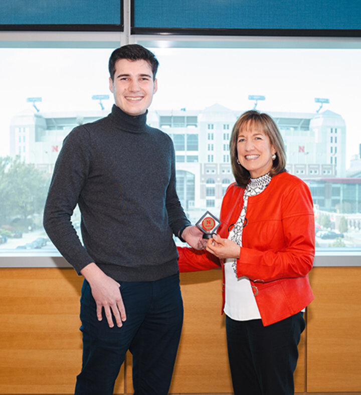 Bruno Salles was named a Student of the Month.