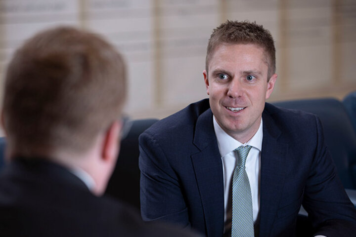 Buechel immediately began applying principles he learned in the MBA@Nebraska program to the workplace.