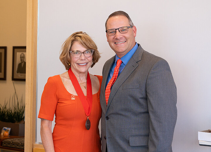Joan Heiser and Tim Hodges
