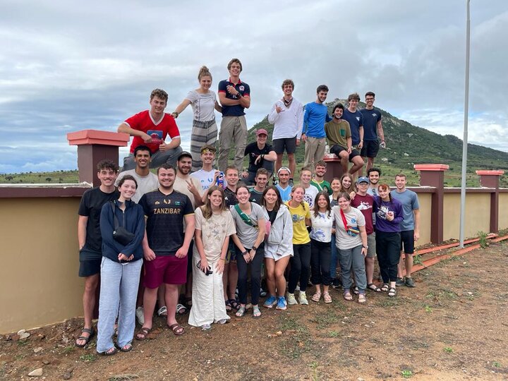 Natalie Karrels in Tanzania