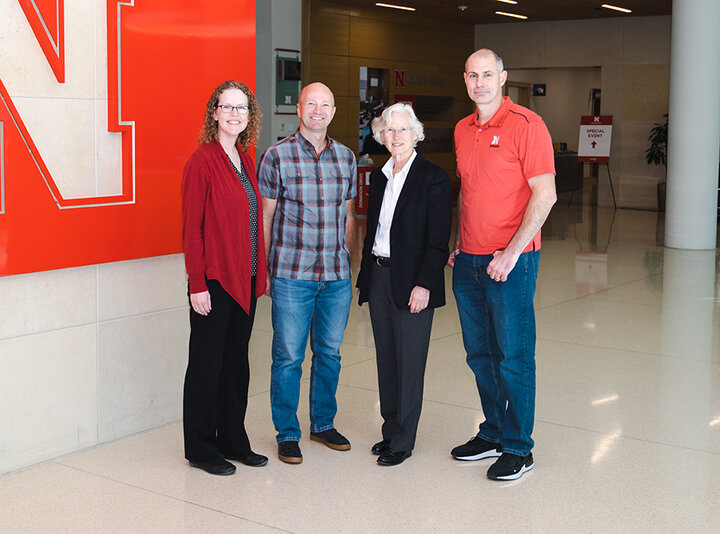 Schipper recently visited Hawks Hall to present her research, reconnecting with her former students.