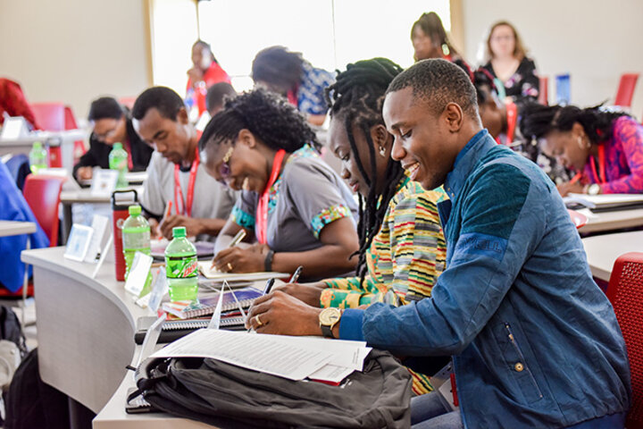 Zulu worked alongside 24 other Mandela Washington Fellows to stretch their strengths and grow as a cohort.