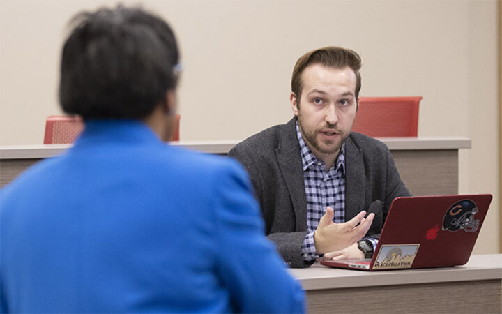 Brost challenged himself and found the opportunity to help others – two career goals he attributed to the law and business minor.