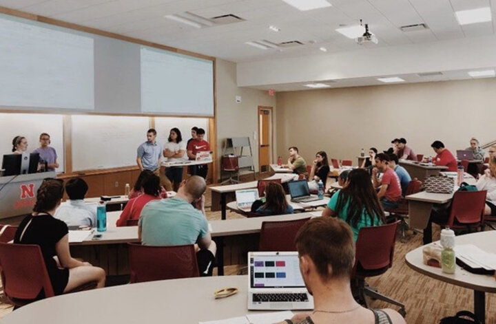 Students whittled down the non-profit applicants from 32 to 5.