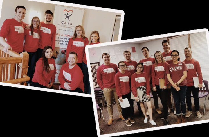 Class members on their site visits to CASA and CWH.