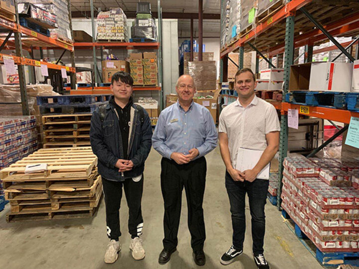 Strive to Thrive students visit the Food Bank