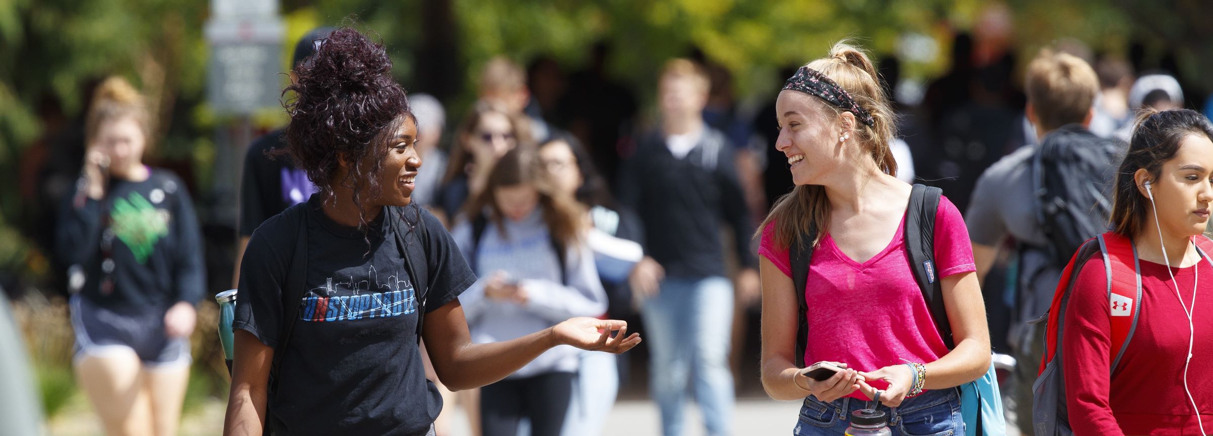 Students outside