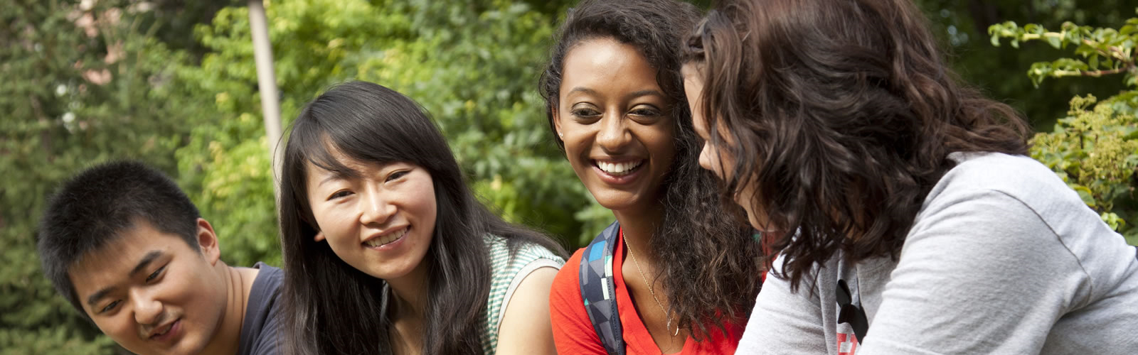 Students outside