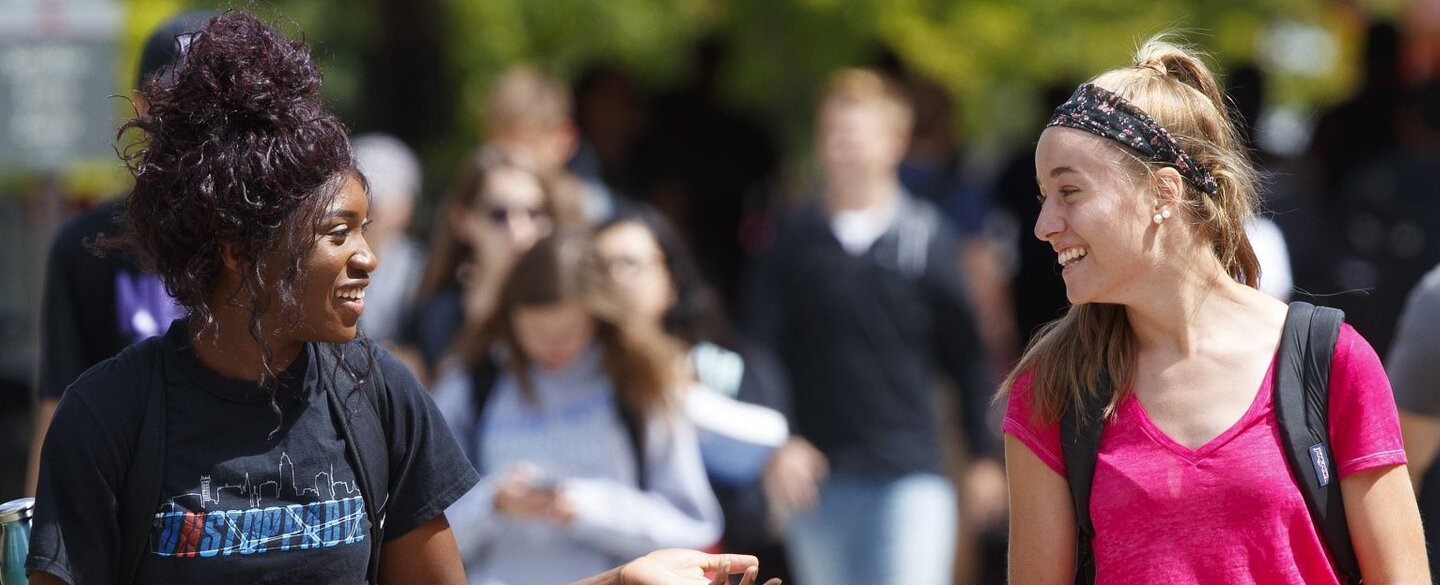 Students outside