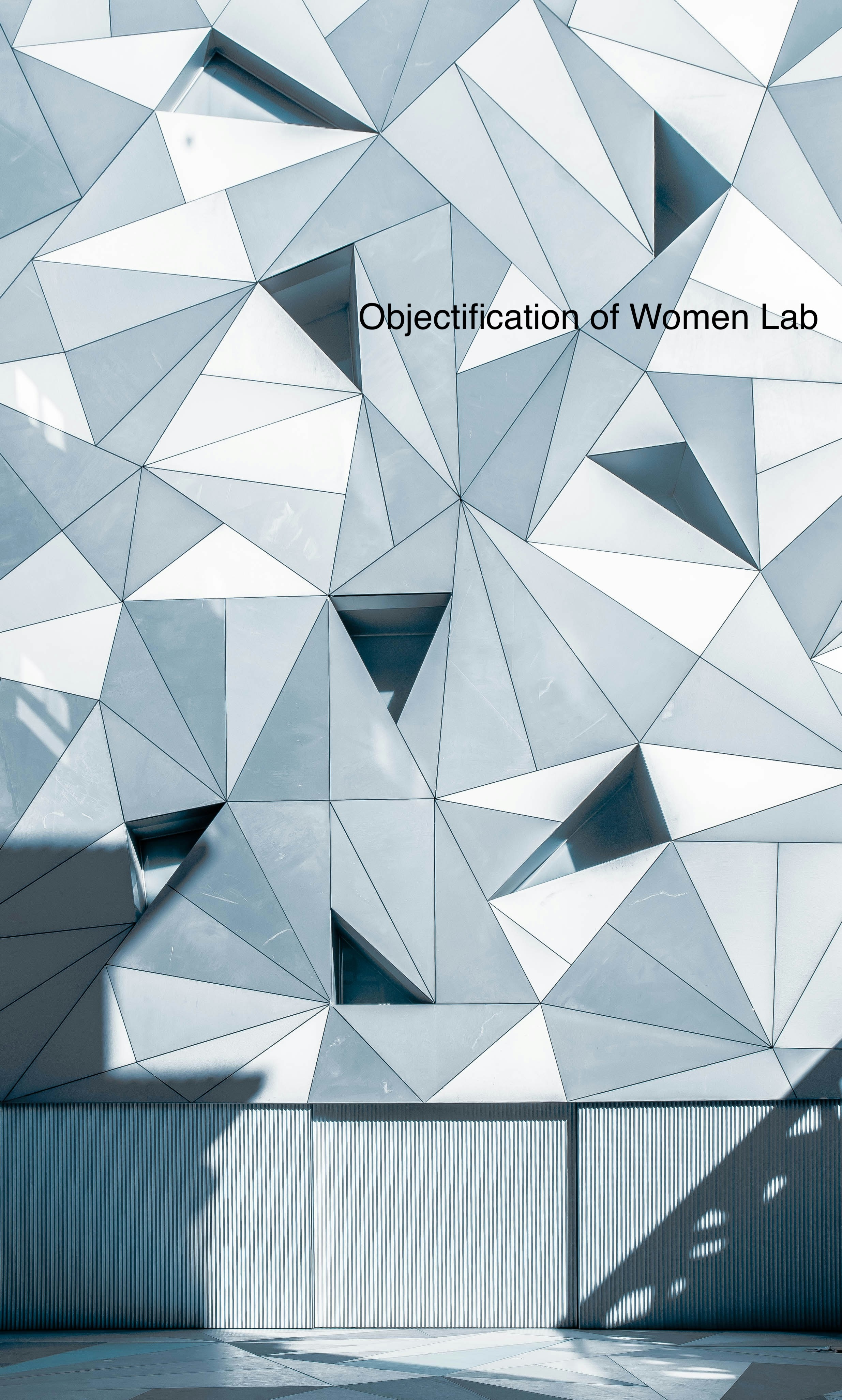 black and white abstract objectification of women lab