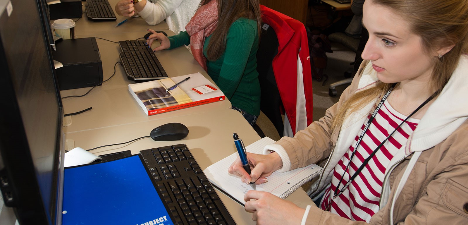 Students in class