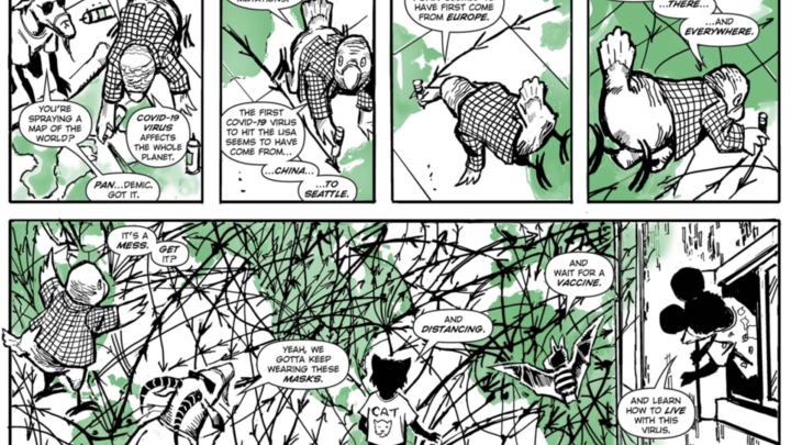 Comic panels