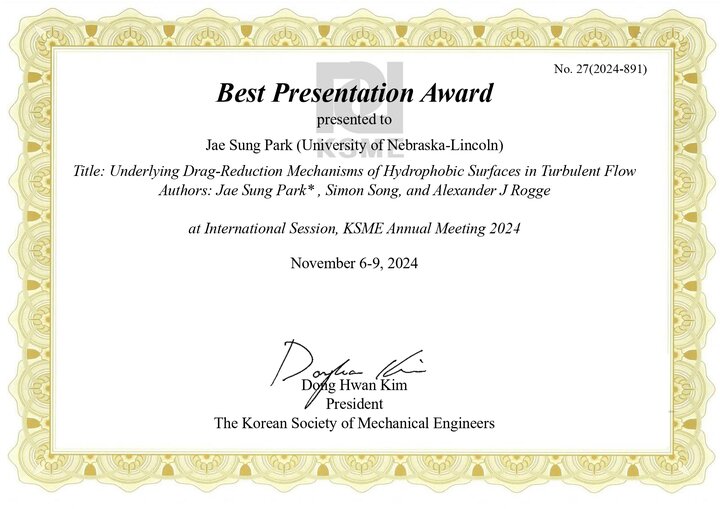 2024 KSME Award