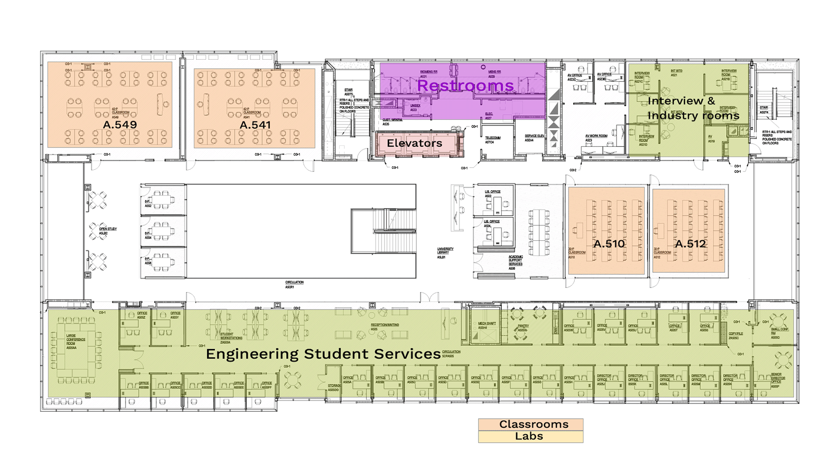 Kiewit Hall Floorplan