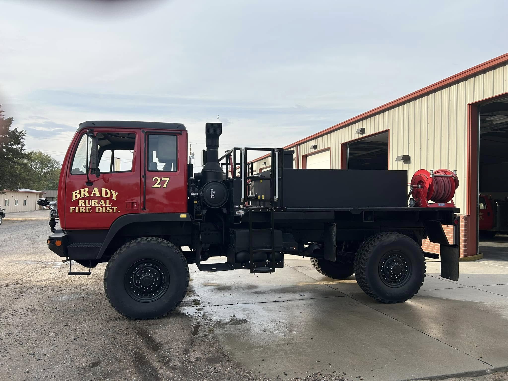 Photo of a fire truck