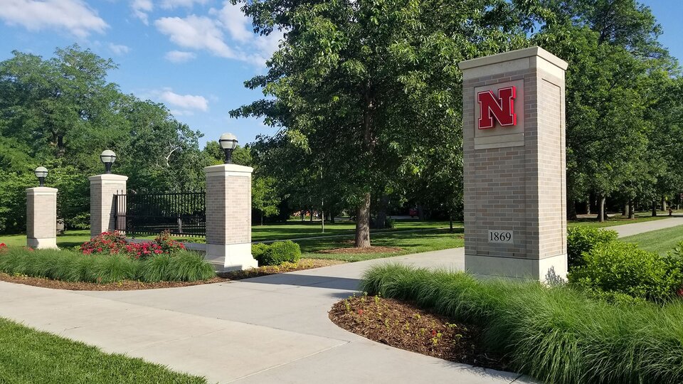 UNL Pillars on East Campus