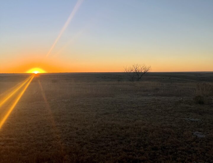 Sunset in Western Kansas