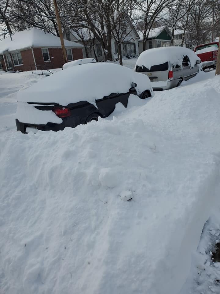Snow in Lincoln, NE