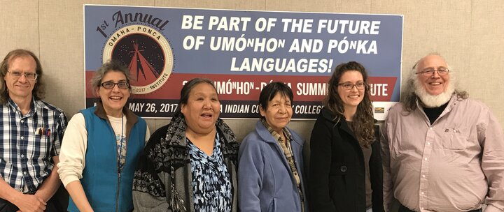UNL people at language conference in 2017  