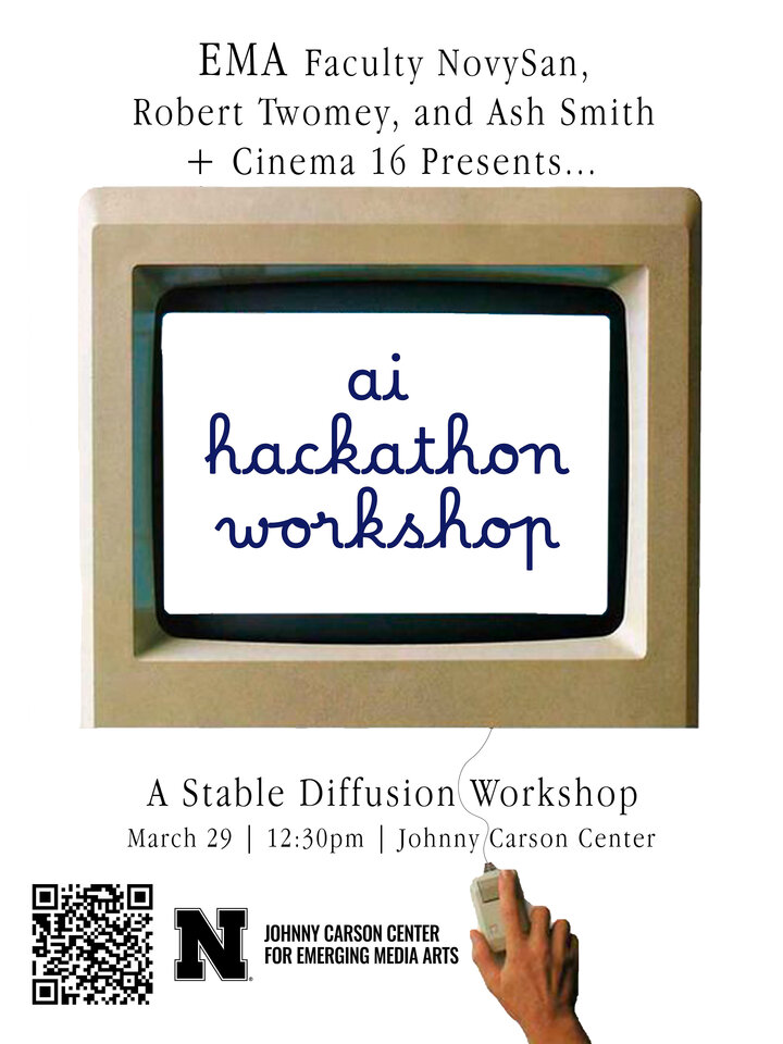 Stable Diffusion workshop poster