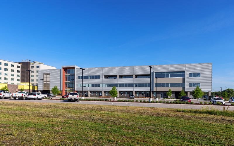  South Side of the Rise Building at Nebraska Innovation Campus