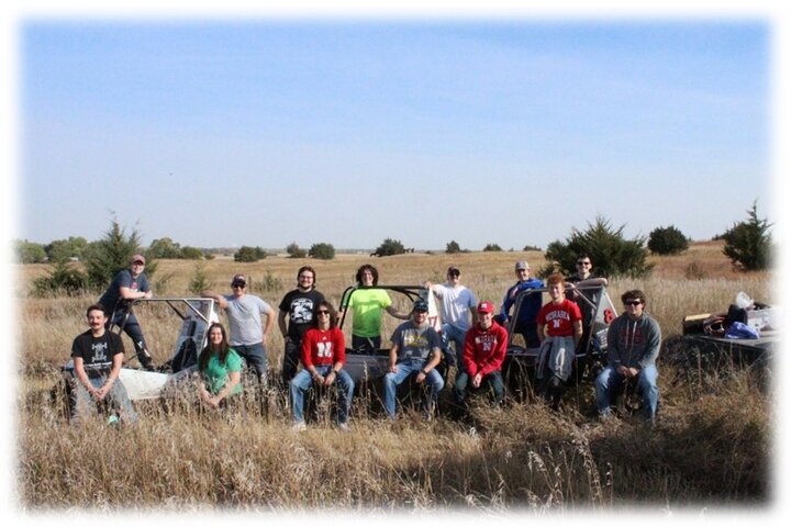 UNL Baja SAE team photo