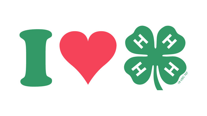 I Love 4-H graphic