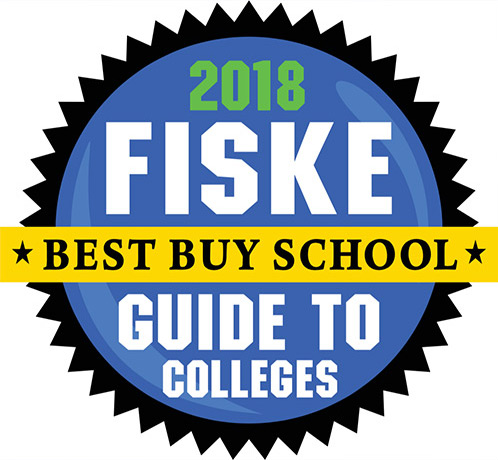 2018 Fiske Best Buy School Guide to Colleges badge.