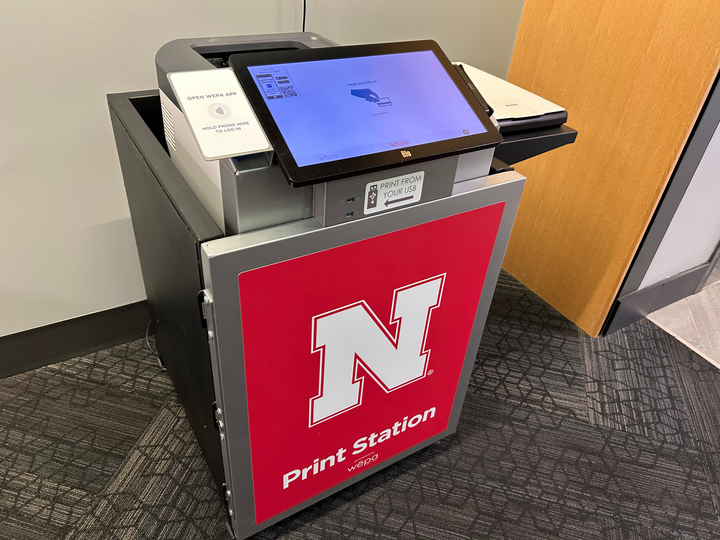 Wepa print and scan station.
