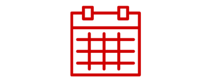 decorative icon of calendar