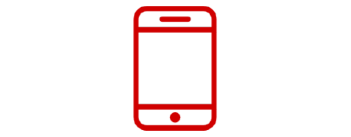 decorative icon of smartphone